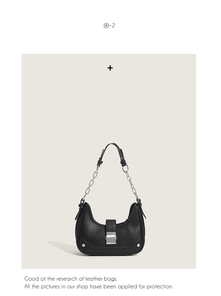 Shoulder Bag For Women Niche Design Handbag With Chain Texture_voghion.com