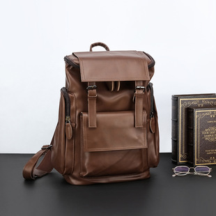 2024 New Backpack Retro Student Bag Fashionable Casual Large Capacity Travel Backpack Korean Version Wholesale