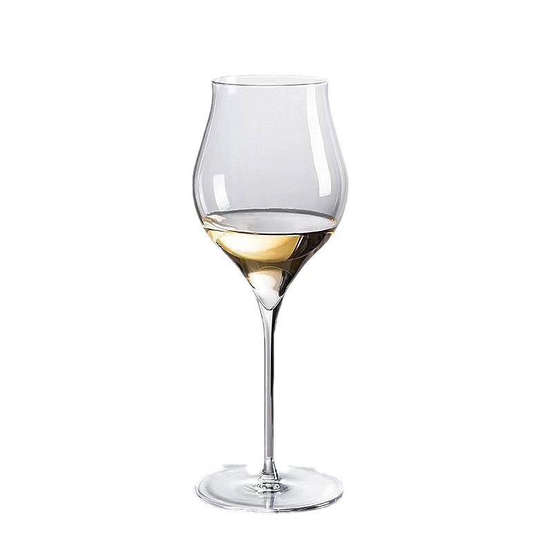 Taza de vino blanco ultra delgada de lujo ligero de alta calidad Riesling burbuja de champán vino dulce vino tinto taza de pie alto