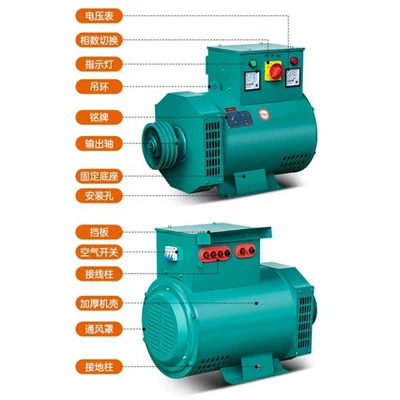 Generator şkivləri Diesel Generator 15/20Kw 24Kw