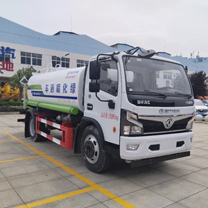 Dongfeng Duolica 9.3 kubmetr su çiləyici maşın, tikinti sahəsi toz təmizləyici.