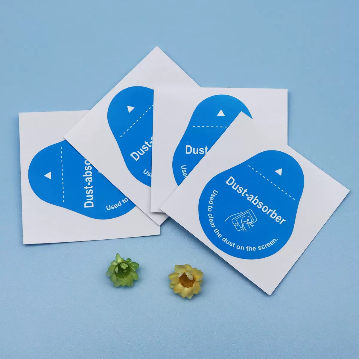 手机数码电子贴膜屏幕清洁除尘贴贴膜辅助吸尘膜单葫芦手机除尘纸