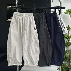宽松【夏季薄款】休闲裤童装儿童夏季轻薄速干裤中大童休闲时尚