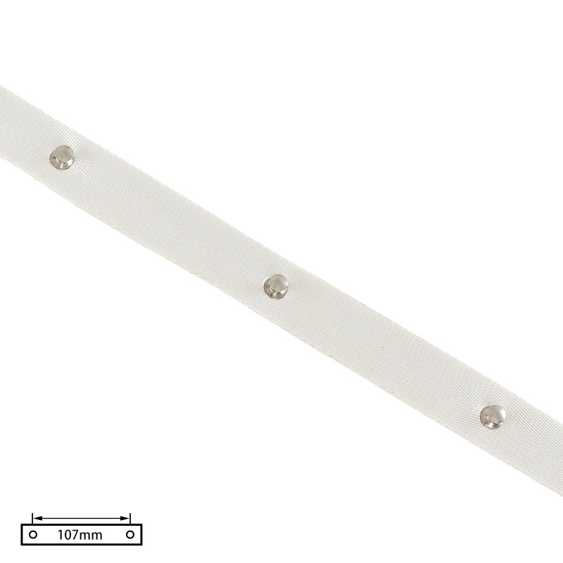 Accesorios de pista de serpiente al por mayor cinturón de tela moldeada gruesa de 3 cm cortina de ondas de agua cinturón de tela colgante de alta resistencia de poliéster image 7