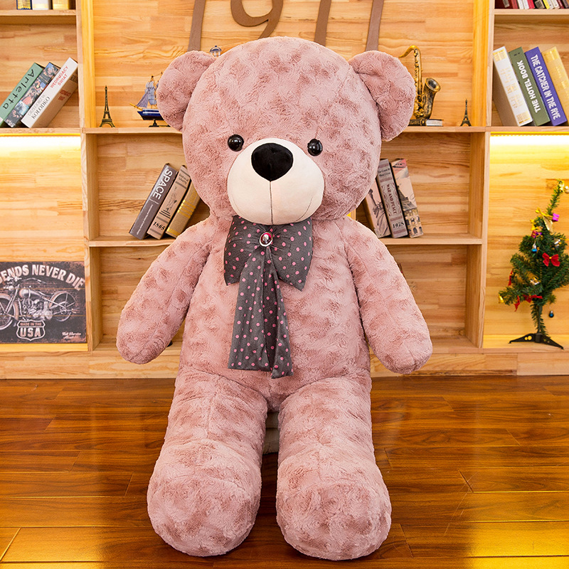 Los juguetes de peluche más vendidos de los fabricantes, oso de peluche grande, oso de peluche, oso de abrazo, novia, regalo de cumpleaños para niños