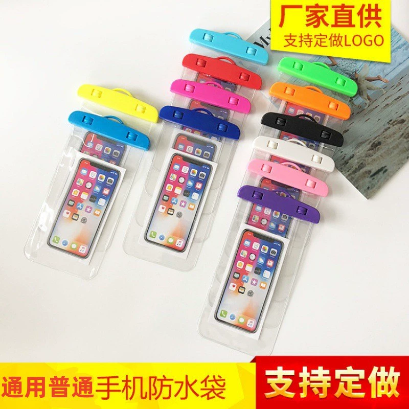 Прозрачная водонепроницаемая сумка для мобильного телефона Плавающая сумка Все виды универсальных водонепроницаемых сумок для мобильных телефонов можно сфотографировать, можно прикоснуться к пленке на складе оптом