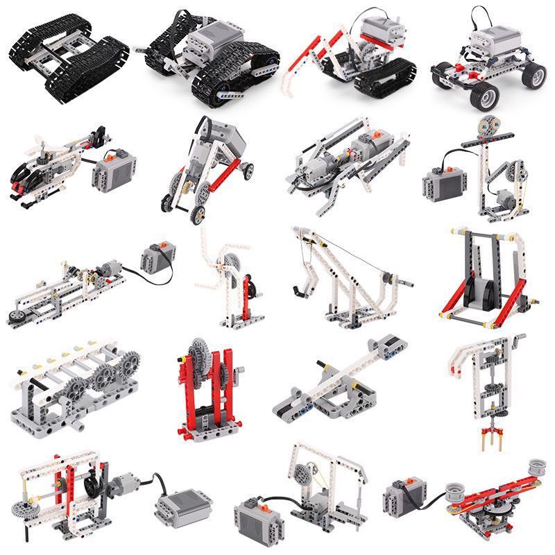 ロボット一二級試験セット全国青少年電子学会試験級器材電動組立積み木