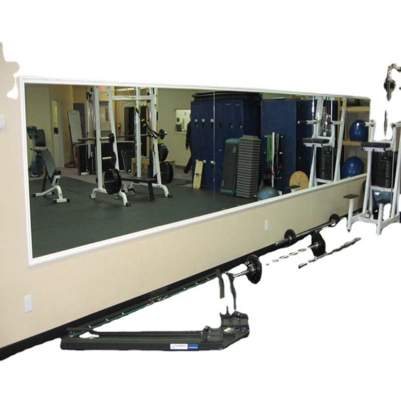 Фошань завод оптом тренажерный зал Йога Студия танцевальная комната безопасность серебряное зеркало безопасность Взрывозащищенный закаленное зеркало проект