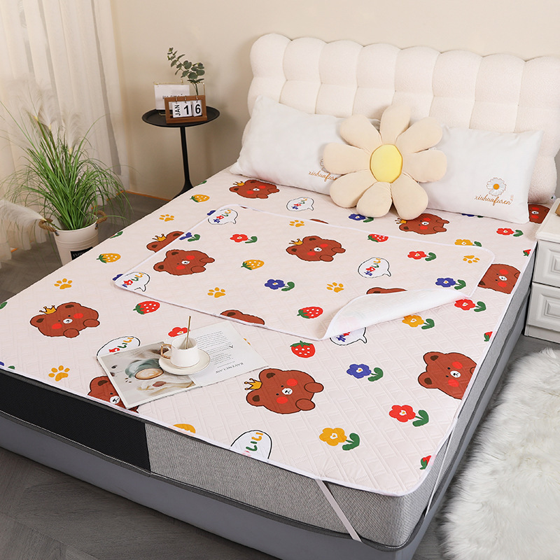 Wholesale Baby Waterproof Bed Pads, Washable, Comfortable, Breathable, Leak-Proof Mattress Pads for Menstrual Period Wholesale Baby Waterproof Bed Pads, Washable, Comfortable, Breathable, Leak-Proof Mattress Pads for Menstrual Period