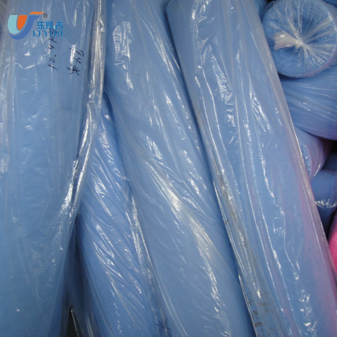 （尼龙澡巾面料）素色100%尼龙澡巾面料搓澡洗澡沐浴用料洗澡产品