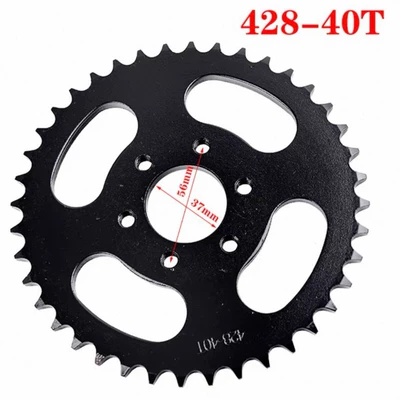 disc, fuel saver — Dəbilqə (Kaska) aksesuarları - 428-40-teeth-37mm-inner-hole-spacing-56mm