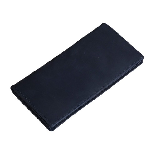 Amazon eBay AliExpress cross-border trade magnetic-proof Crazy Horse leather men's wallet genuine leather long style suit bag top-layer cowhide