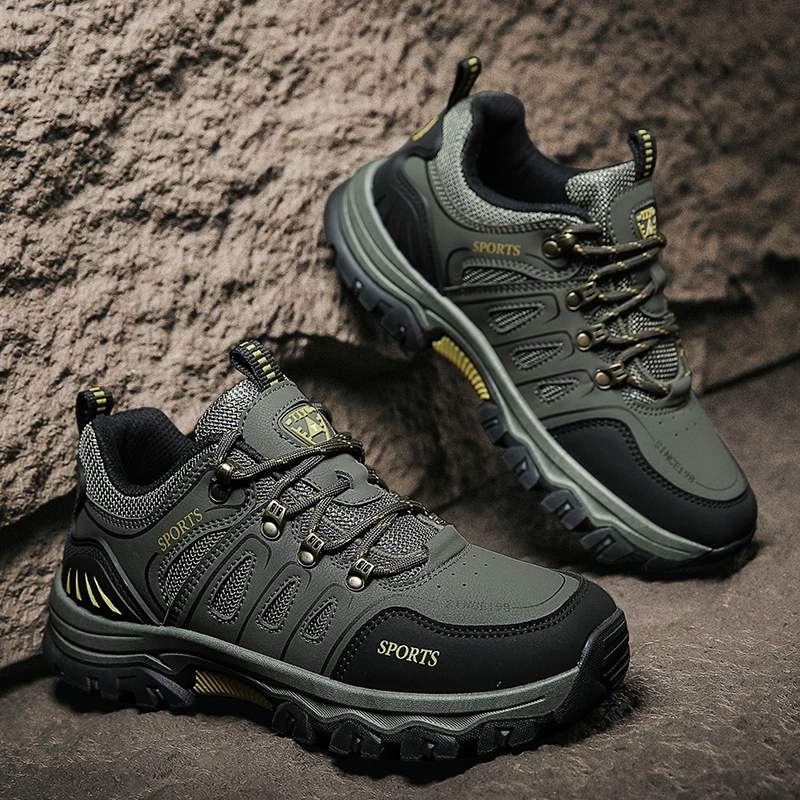 2023 новая спортивная обувь мужская осень на открытом воздухе альпинизм досуг дышащая обувь по страхованию труда