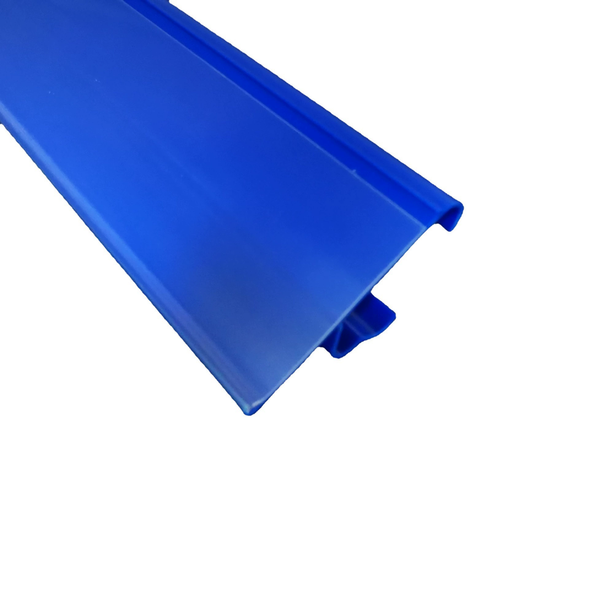 Source factory customized pharmacy warehouse brand strip supermarket shelf transparent outer card label PVC plastic price strip