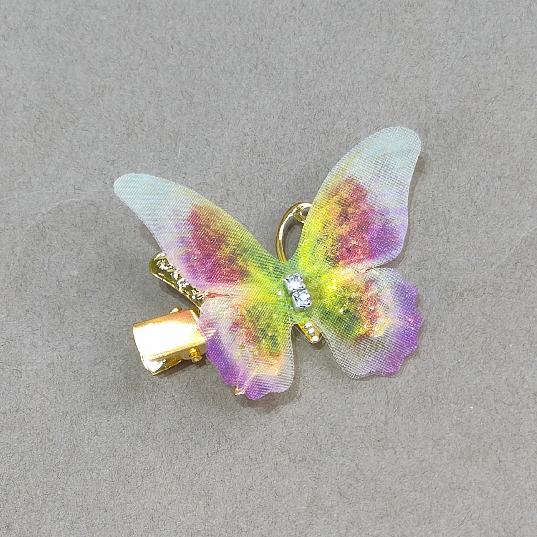 Детская металлическая милая заколка для волос, ханфу, градиент
