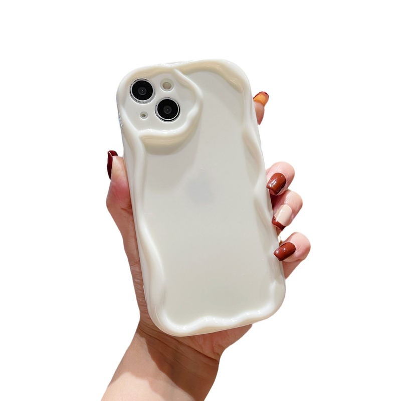 アップル16携帯ケース13クリームケースtpu素材転倒防止iPhone15波ケース保護カバー|undefined