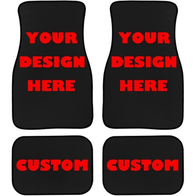 Avtomobil döşəmə paspasları, Amazon Cross-Border American Style - car-floor-mat-8-33444468cm-two-pairs-four-pieces-in-total