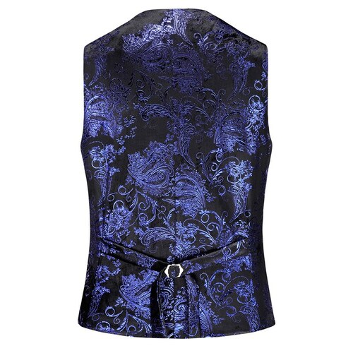 Men's suit vest Korean style fashionable slim fit casual gold-plated vest backless top