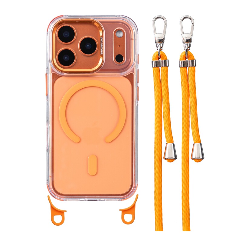 Versatile Anti-Drop Magnetic Phone Case for iPhone 18 Pro Max, High-Transparency Protective Cover for Apple 17 with Lanyard, Suitable for iPhone 16 Versatile Anti-Drop Magnetic Phone Case for iPhone 18 Pro Max, High-Transparency Protective Cover for Apple 17 with Lanyard, Suitable for iPhone 16