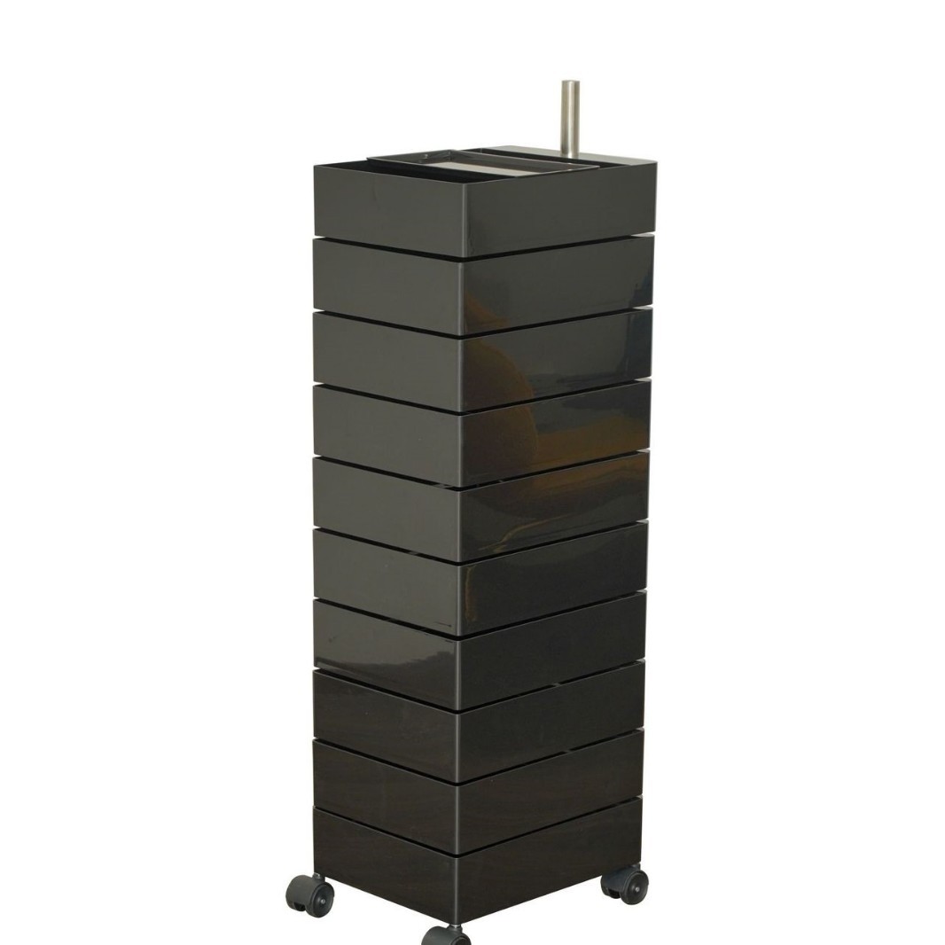 Gabinete de almacenamiento giratorio, mesera de cama móvil, armario lateral, armario nórdico simple, armario de cosméticos de red, armario de cosméticos