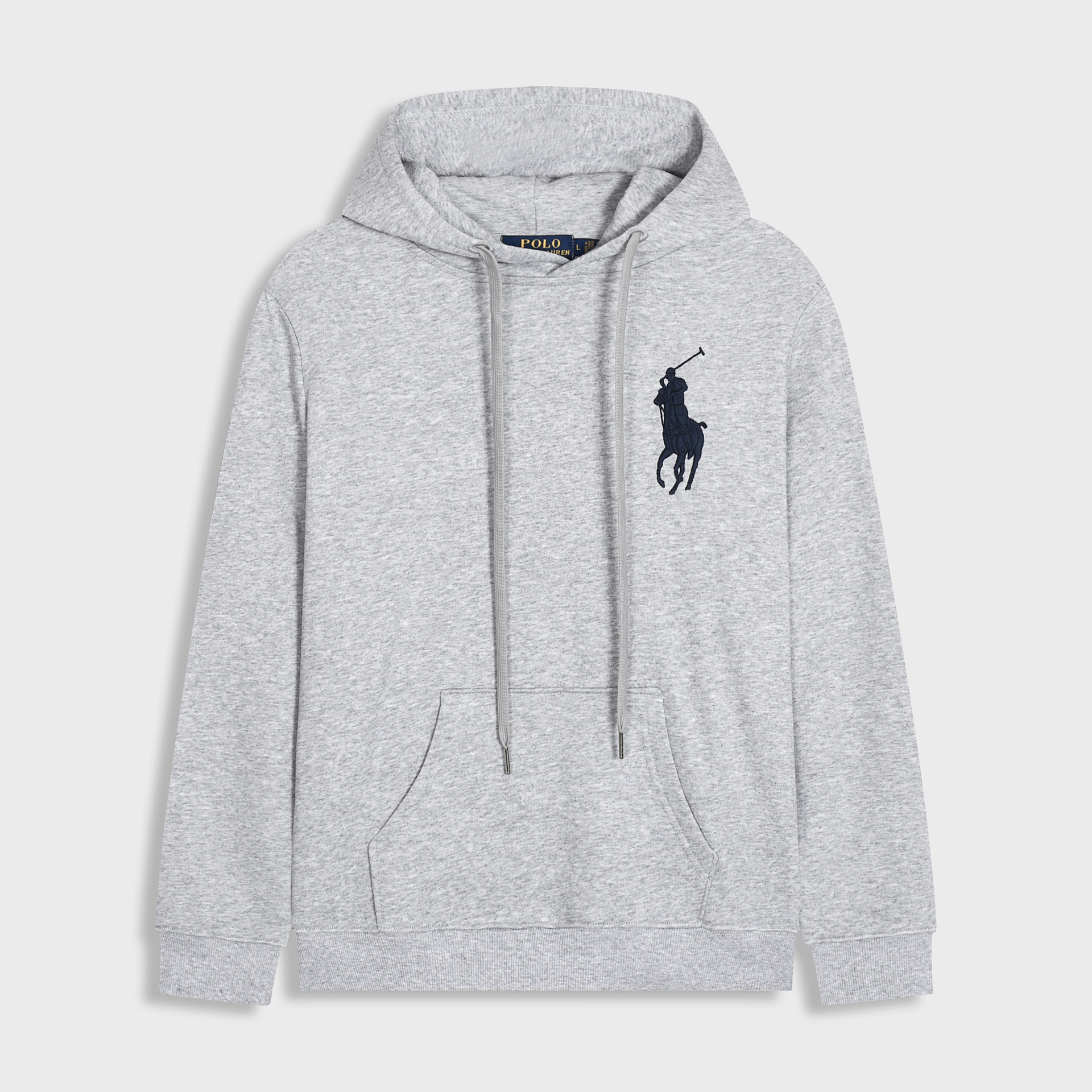 Polo Ralph Lauren Pony Logo Hoodie Grey