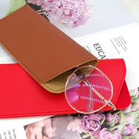 Оптовая Продажа с фабрики PU сумка для очков кожаная сумка для солнцезащитных очков Модная Портативная сумка для хранения Наклонная Сумка для солнцезащитных очков