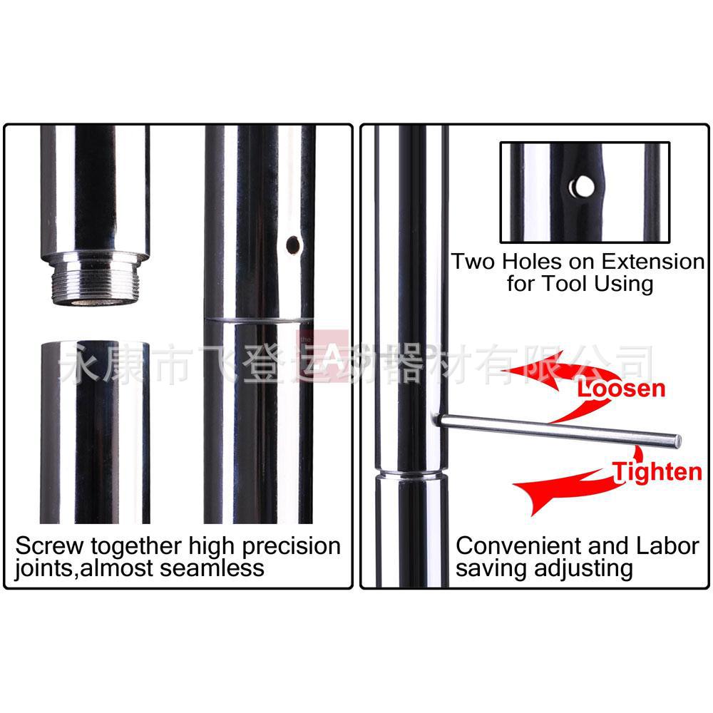 European and American Best-Selling Home Dance Pole Poledance Fitness Dance Pole Abdominal Fitness Pole Pole Dance Aerobic Trend