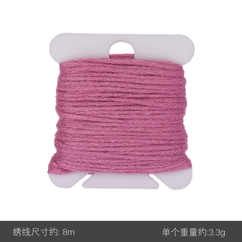 8m十字刺繍糸多色DIY手作り刺繍糸刺繍糸ミシン糸|undefined