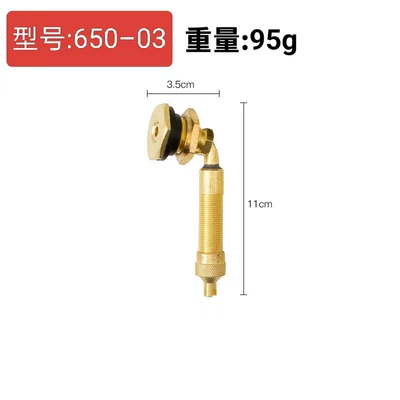 Vehicle Tire Valve, Copper-Made: valve