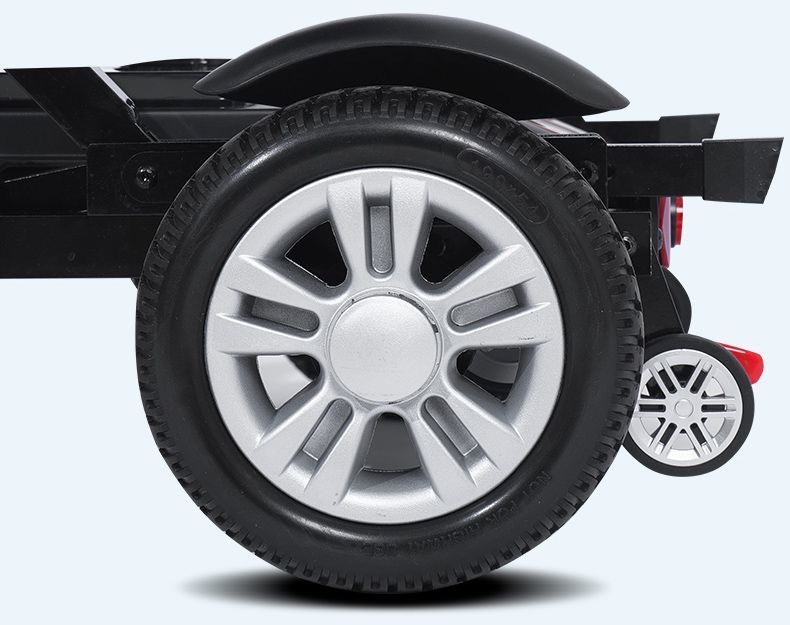 Yingkang Electric Four-Wheel Scooter for the Elderly Yk-001 Lightweight Foldable Portable Model with 10Ah Lithium Battery
