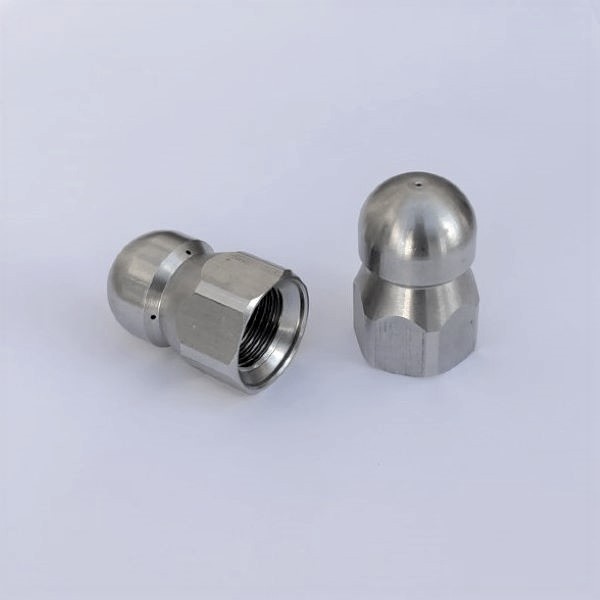 1/2" 内丝不锈钢管道清洗喷嘴 高压射流喷嘴 下水道道清洗喷头