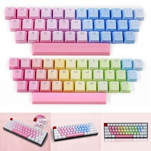 35Pcs Colorful Backlight Key Caps Replacement Mechanical跨境