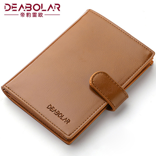 Men's wallet cross-border new large-capacity driver's license card holder wallet multi-function passport wallet men