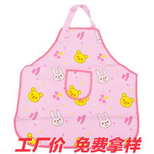 30年老品牌振兴厨房印花儿童画画防水衣吃饭衣带袖套反穿春夏秋冬