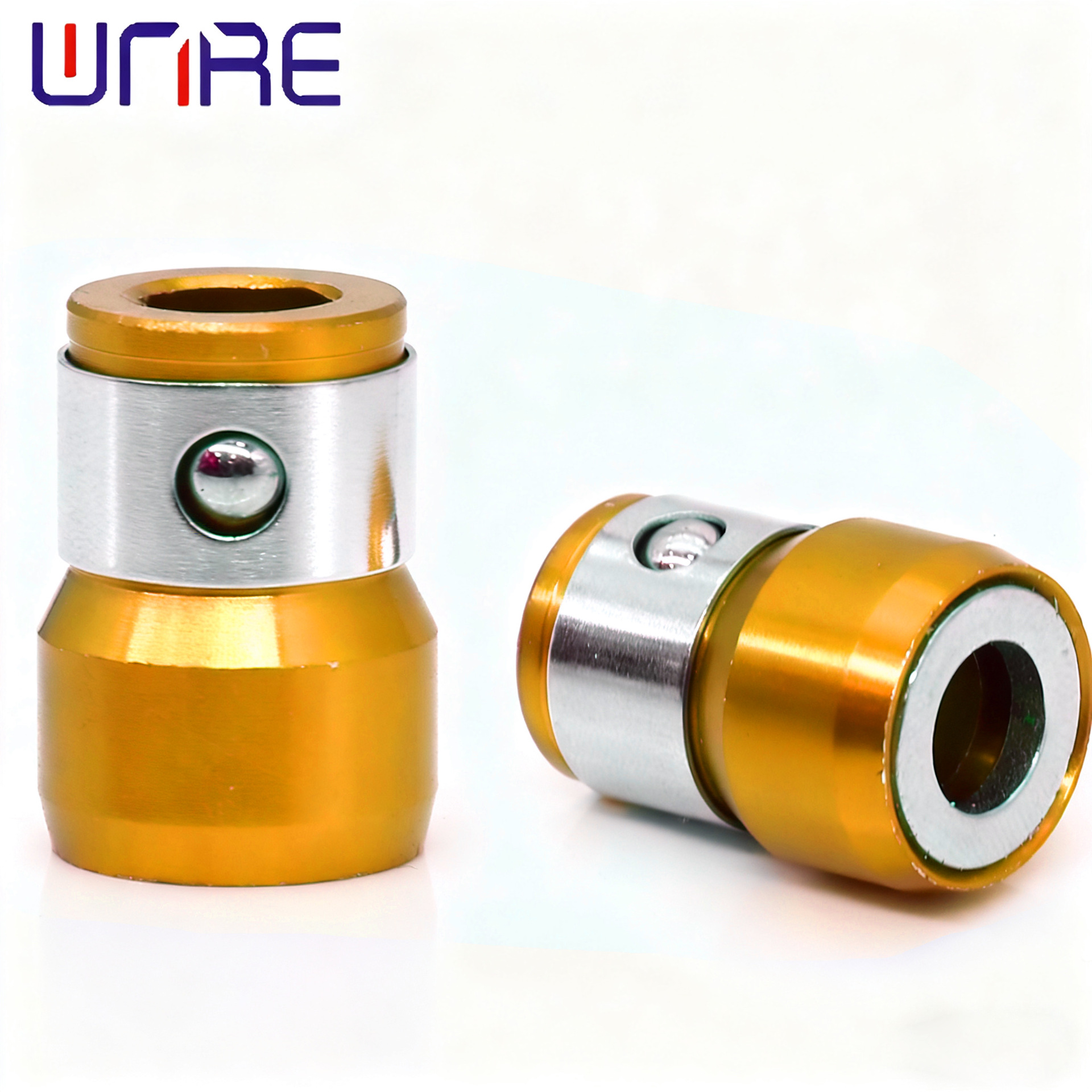 Yellow-bright magnetic circle, take a photo