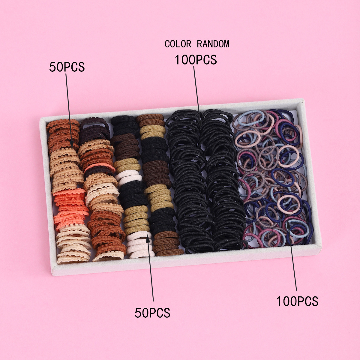 Joyas infantiles nuevas tarjetas de cabello princesa cabello cuerda de cabello bebé caja de regalo para niñas clip de borde coreano conjunto de joyería para el cabello