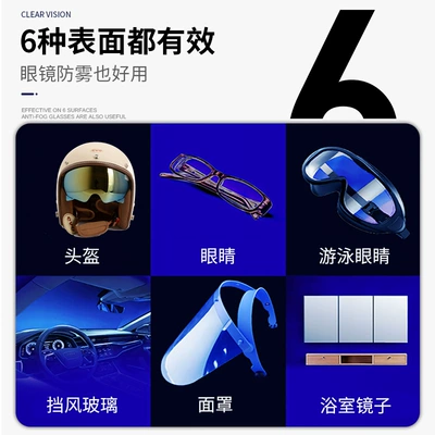 Water-Repellent Cleaning Spray, Automotive glass defogging agent