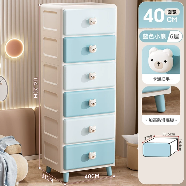 40-sided wide-Blue Bear (6 layers)