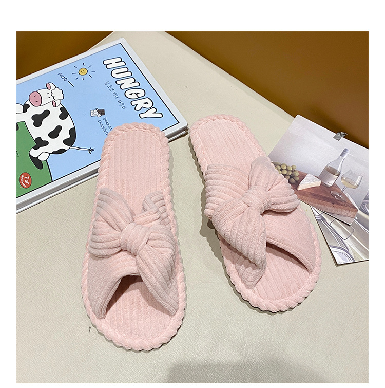 Kadın Thongs Dış Mekan Kumaş Kauçuk Şok Emici Slaytlar_voghion.com