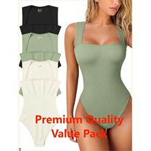 Z 36641 U Neck Sleeves Bodysuit ���������� ŷ���羳