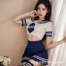 情趣内衣日韩校园服纯欲风海军领兔子学生装学院风水手JK制服套装