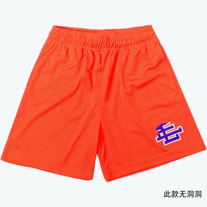 Pantalones deportivos estadounidenses para hombres y mujeres, pantalones de acondicionamiento de verano, pantalones de malla transpirables, sueltos, secos rápidos, pantalones de pareja.