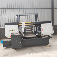 锯床厂家GB4280卧式金属半自动锯床双柱龙门带锯床4280