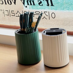 Multifunctional rotary knife holder, kitchen knife rack, creative chopstick cage to store the same style of chopsticks for drop shipping