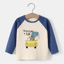 长袖T恤纯棉上衣秋打底衫男春秋女童衣服新生儿秋装儿童纯棉T恤