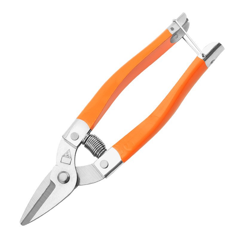 好邦顺 不锈钢园林修枝剪 采摘剪 摘果剪树枝剪 葡萄采摘剪插花剪
