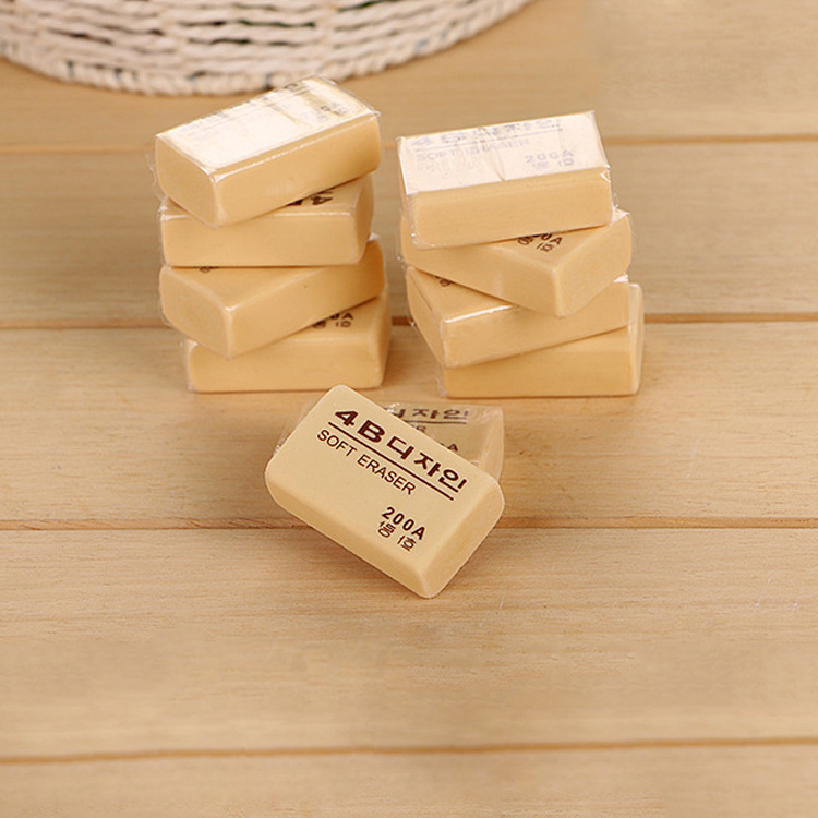 Borrador 4B arte especial dibujo boceto 2B borrador borrable sin marcas estudiantes de primaria limpie súper limpio