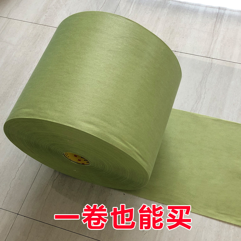 水刺无纺布厂家 小卷膏药布 SMS无纺布绿色纯棉 膏贴艾草贴原材料