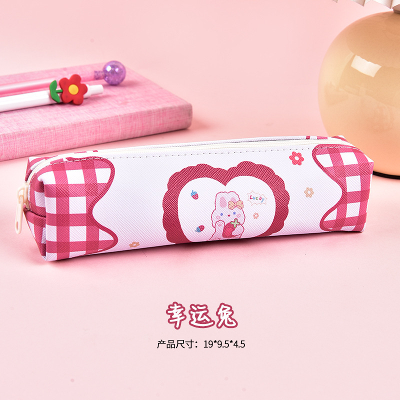 学生漫画pu鉛筆袋かわいいクリエイティブ文房具収納袋ポイント交換プレゼント賞品卸売り筆箱