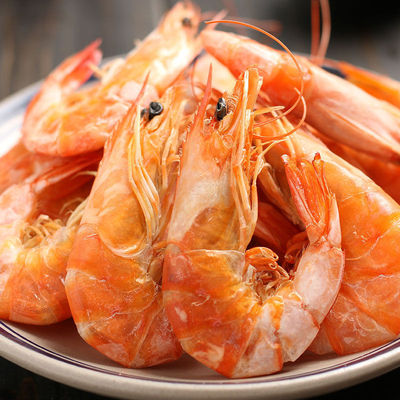 Large Dried shrimp precooked and ready to be eaten Original flavor Grilled Dried shrimp Seafood dried food pregnant woman children snacks Grilled shrimp 40-200g